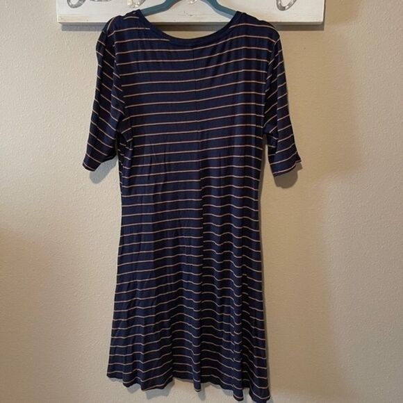 Old Navy - ribbed stripe stretchy dress - Picture 4 of 6